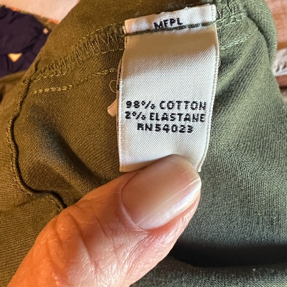 Banana Republic Olive Green Women's Mini Skirt - Picture 4 of 5